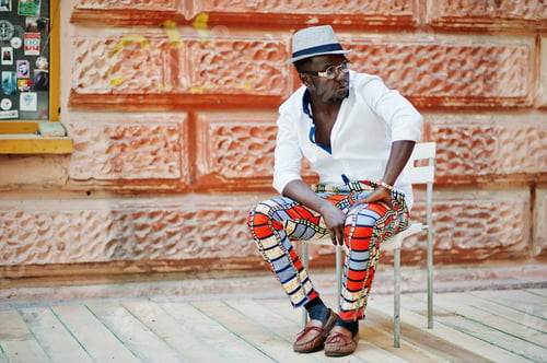 Preview: Stylish african american man