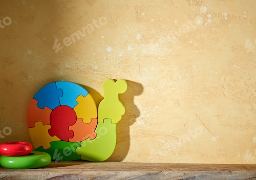 Preview: colorful wooden toys