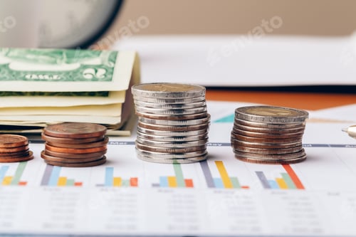 Preview: Accounting in office. Business finance and accounting concept