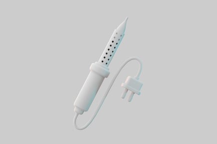 Preview: Simple soldering iron with plug