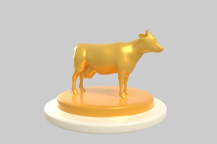 Предпросмотр: Приз «Золотая корова»