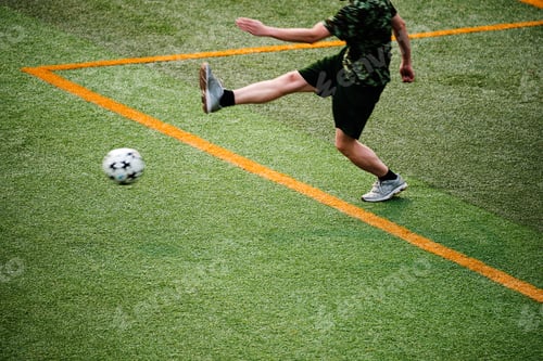 Vorschau: Fußballfeld-Hintergrund
