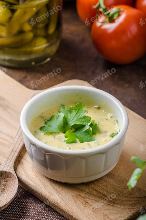 Preview: Homamade tartar mayo sauce