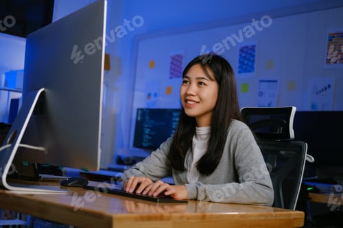 Preview: Programmers and developer teams are coding and developing software