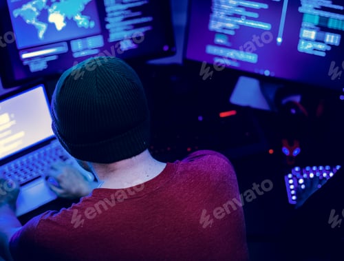 Preview: Diverse computer hacking shoot