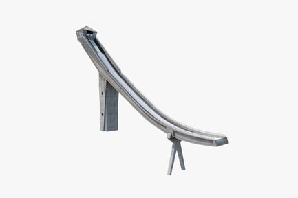 Preview: Nordic Ski Jumping Ramp with Observation Tower