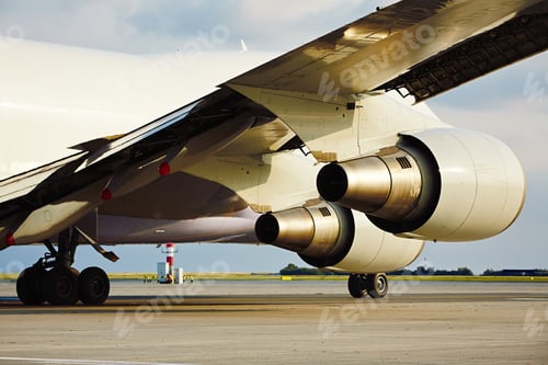 Preview: Engines of the cargo airplane