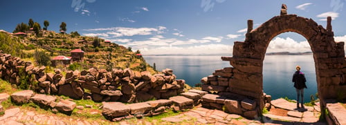 Preview: Inca Ruins, Taquile Island, Lake Titicaca, Peru, South America