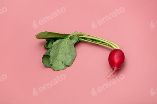 Preview: Fresh ripe on pink background