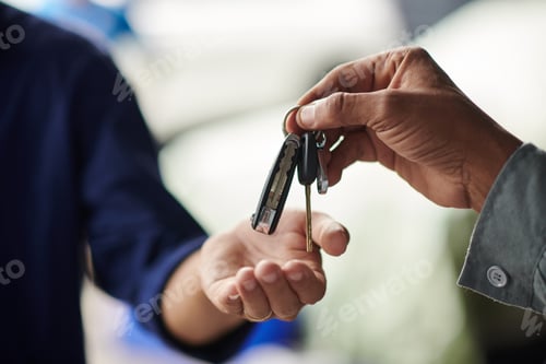 Preview: Giving Car Keys to Client