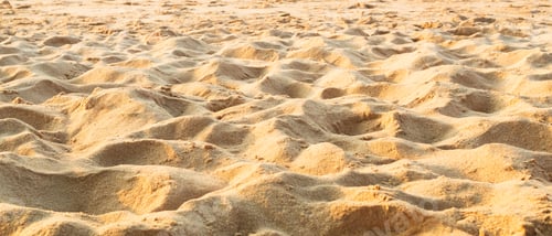 Preview: Nature travel background, sand beach close up