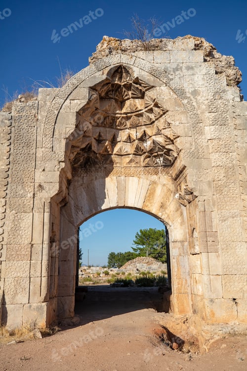 Preview: Evdirhan, selcuklu era camel caravans accommodation place. Antalya Turkey
