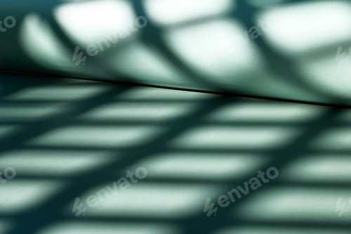 Preview: Abstract geometric shadow. Light green monochrome wallpapers.