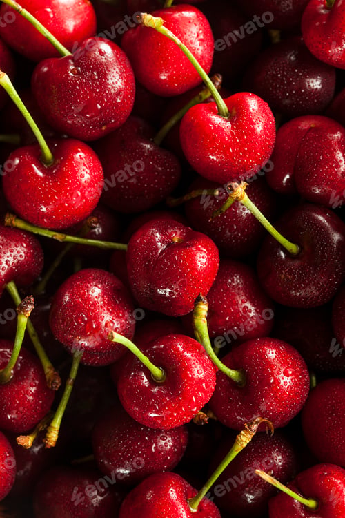 Preview: Raw Organic Red Cherries