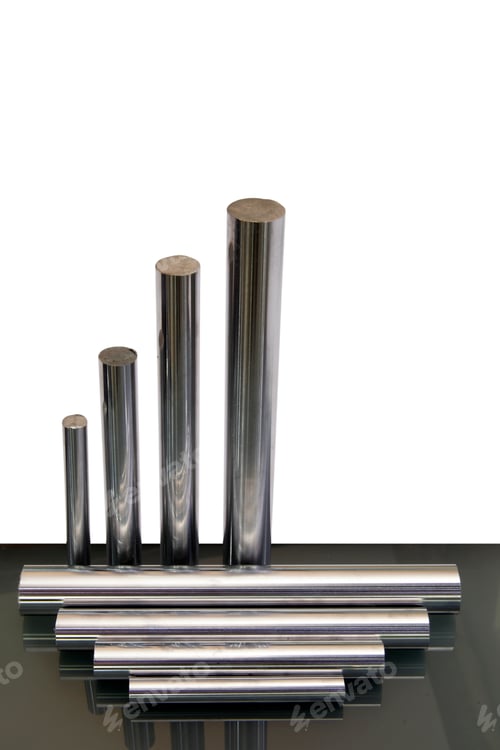 Preview: stainless steel rods studio shoot