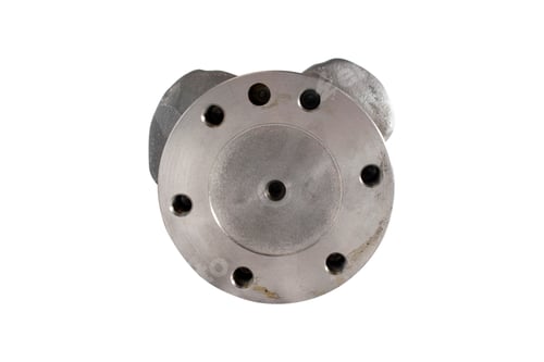 Preview: new crankshaft on a white background