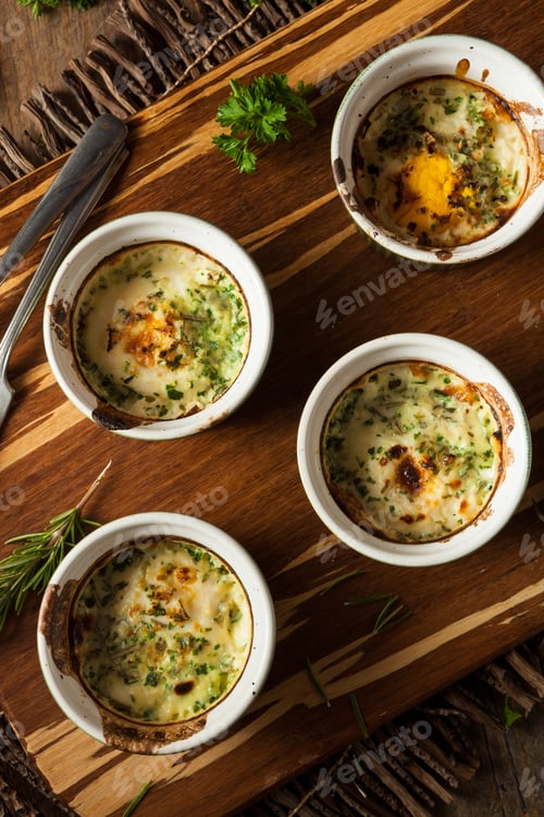 Preview: Cream Egg Bake in Ramekin