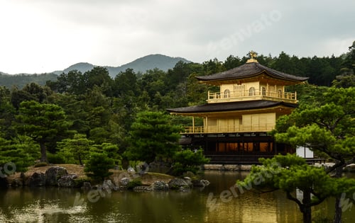 Preview: Beautiful Kinkaku Ji Temple, Kyoto, Japan