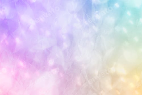 Preview: Colorful glittery bokeh background illustration