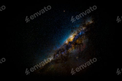 Preview: Beautiful shot of shining stars of a milky way