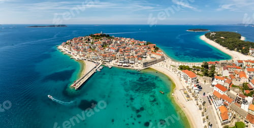Preview: Scenic town and beaches of Primosten in Croatia