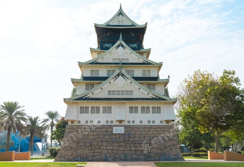 Preview: Osaka Castle in Zabeel Park in Dubai