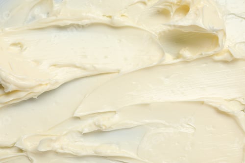 Preview: Texture of tasty butter as background, top view