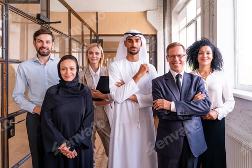 Preview: Multiethnic business team meeting in the office