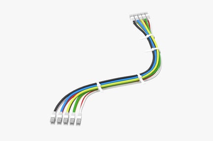 Preview: Color-Coded Network Cable Kit with RJ45 Connectors