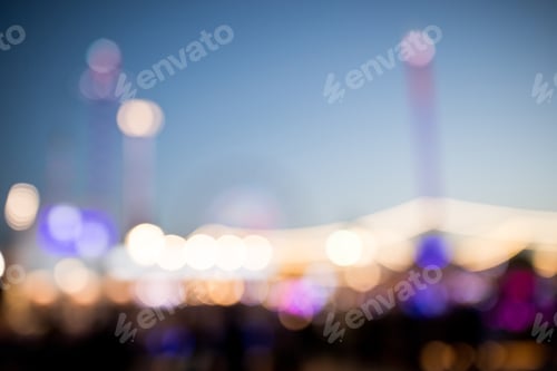 Visualização: blur city lights papel de parede