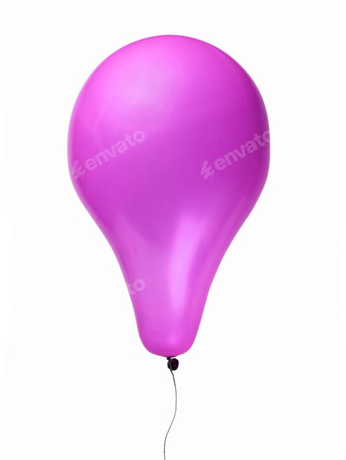 Preview: balloon on white with path