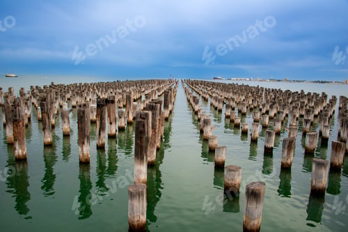 Preview: Princes Pier in Port Melbourne has significant remnants of its original structure