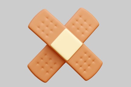 Preview: Bandages Crossed, Offering Care And Protection