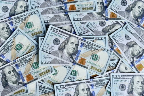 Preview: One Hundred Dollar Bills Background