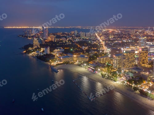 Preview: Sea, beach for travel background, Thailand. Nature landscape.
