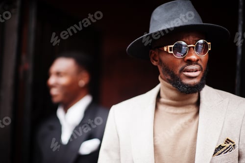 Preview: Two fashion black men