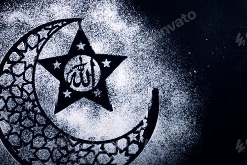 Preview: Islamic greeting Eid Mubarak cards for Muslim Holidays.Eid-Ul-Adha festival celebration.