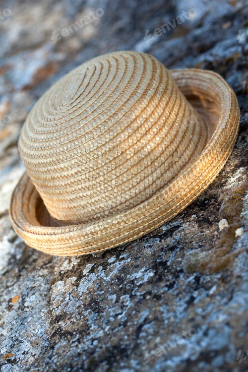 Preview: Detail of a straw hat