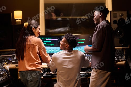 Preview: Music Production Collaboration in Recording Studio