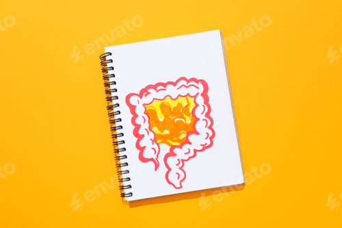 Preview: Concept of health care, stomach and intestinal problems