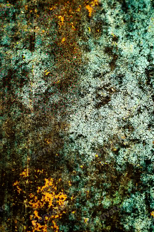 Preview: Cracked Paint and Rust Texture Close Up