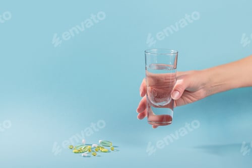 Visualização: Pílulas, comprimidos e cápsulas de medicamentos farmacêuticos variados