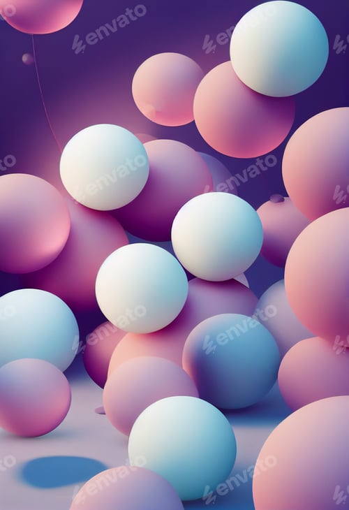 Preview: Beauty fashion background with floating white sphere for cosmetic product display