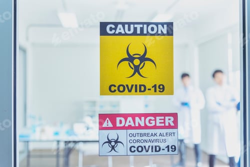 Preview: Science microscope equipment in biology chemical laboratory. Scientific experiment