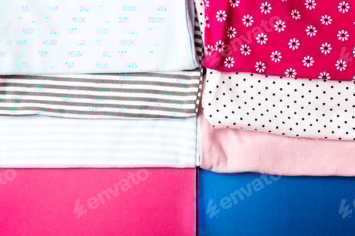 Preview: Fabric Swatches in Harmonious Colors and Patterns