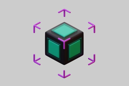 Expanding cube interface