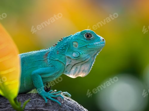 Preview: baby blue iguana