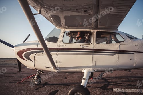 Preview: Couple in aircraft
