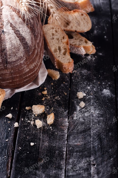 Preview: Various sliced bread