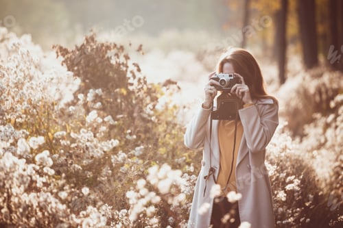 Preview: autumn and girl